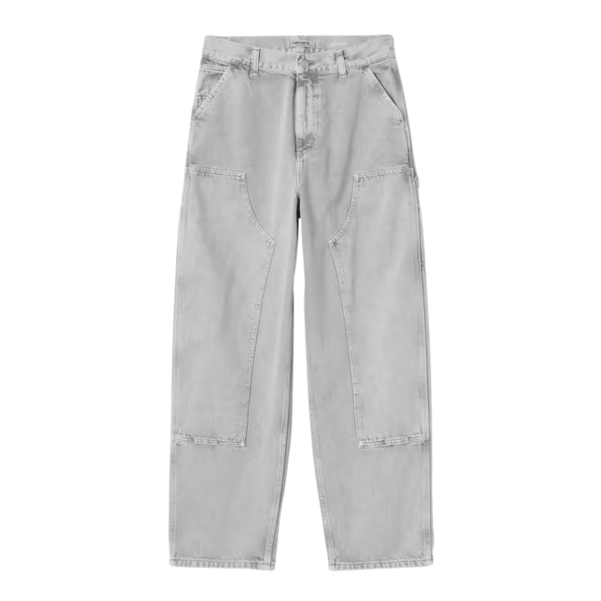 Carhartt WIP Women's Double Knee Pant - Black/Chalk Wash