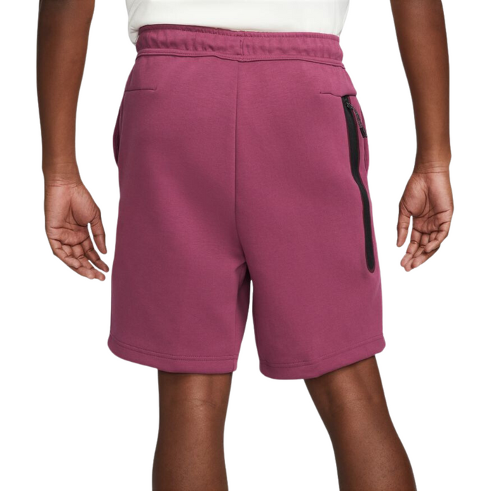 Men's Nike Sportswear Tech Fleece Shorts - Rosewood/Black