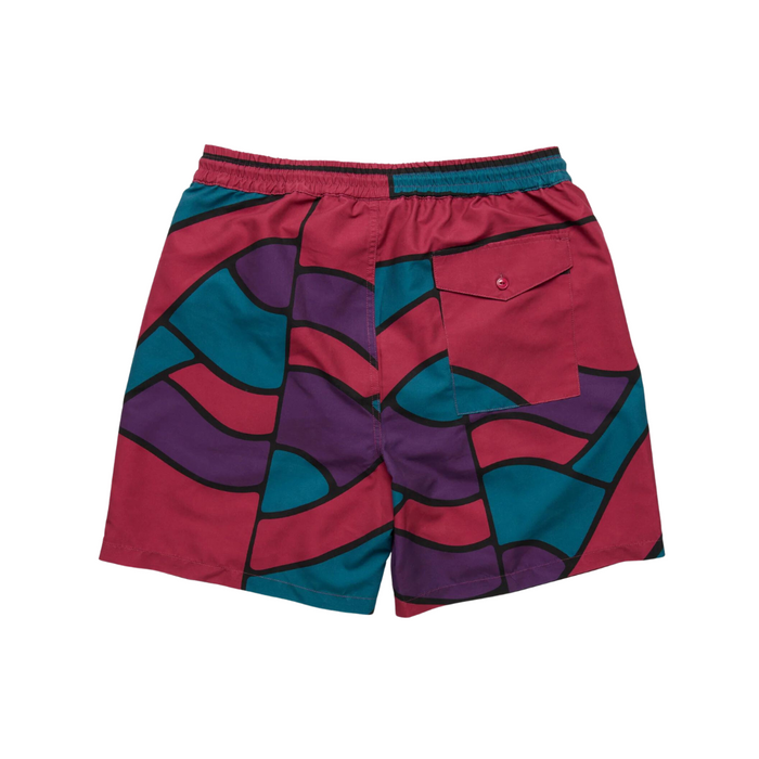 Parra Mountain Wave Swim Shorts - Multi
