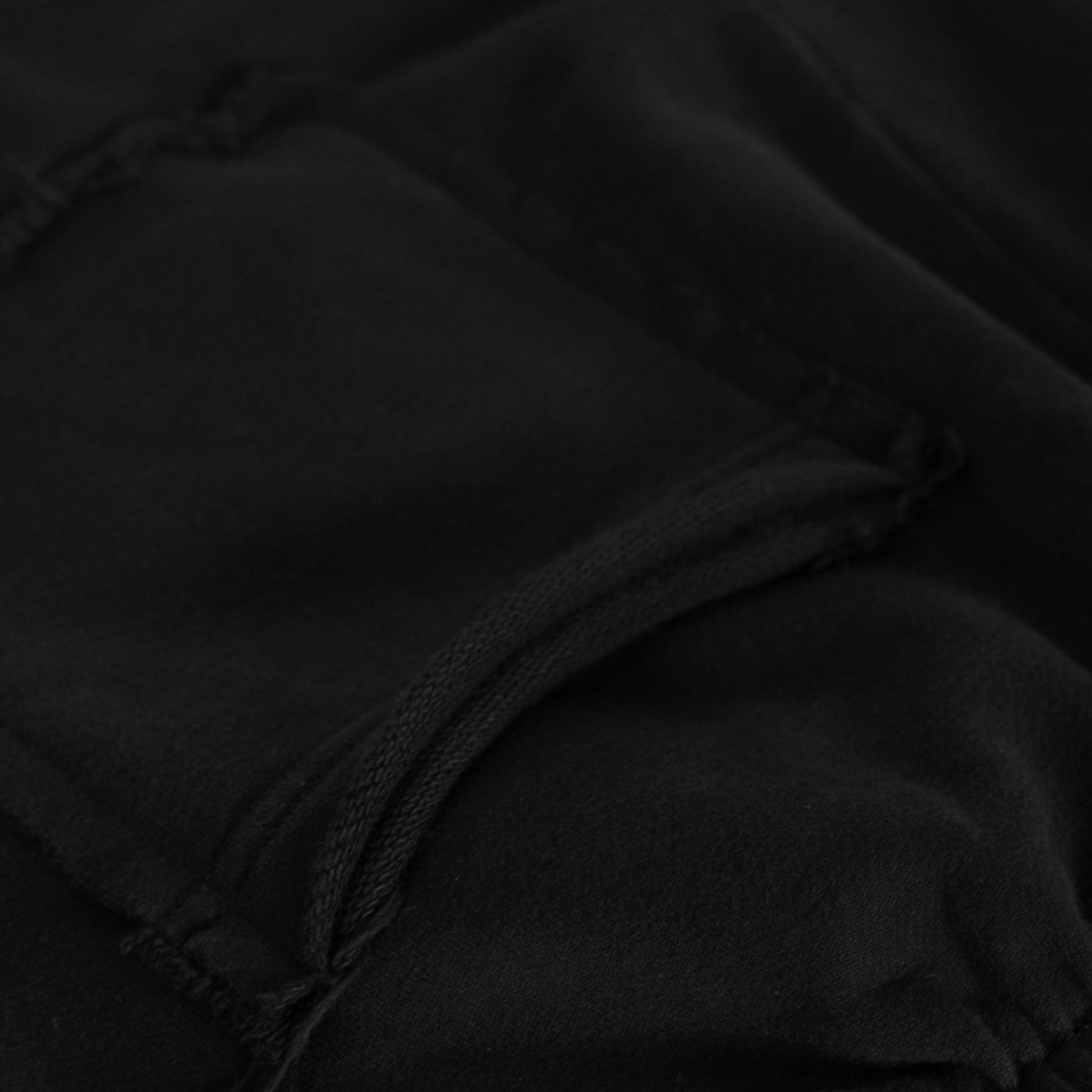 FICE Olde 'F' Raw Edge Flared Sweatpant - Black/White