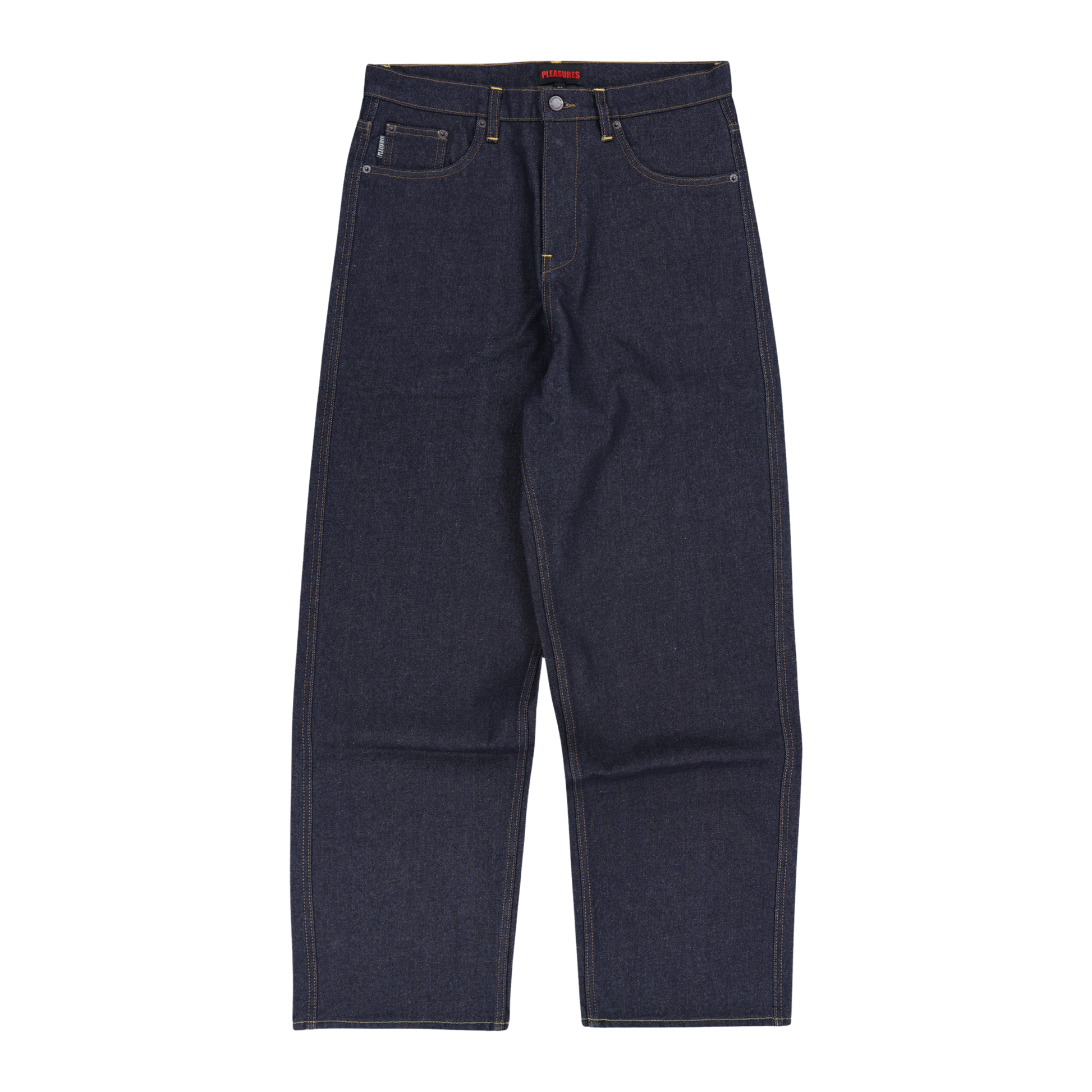 Pleasures Formula Baggy Jeans - Raw Indigo