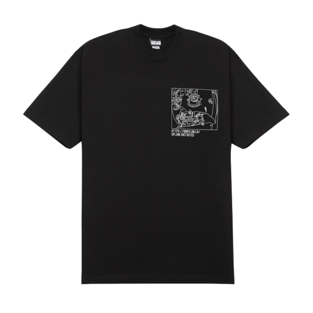 Babylon Coded Tee - Jet Black