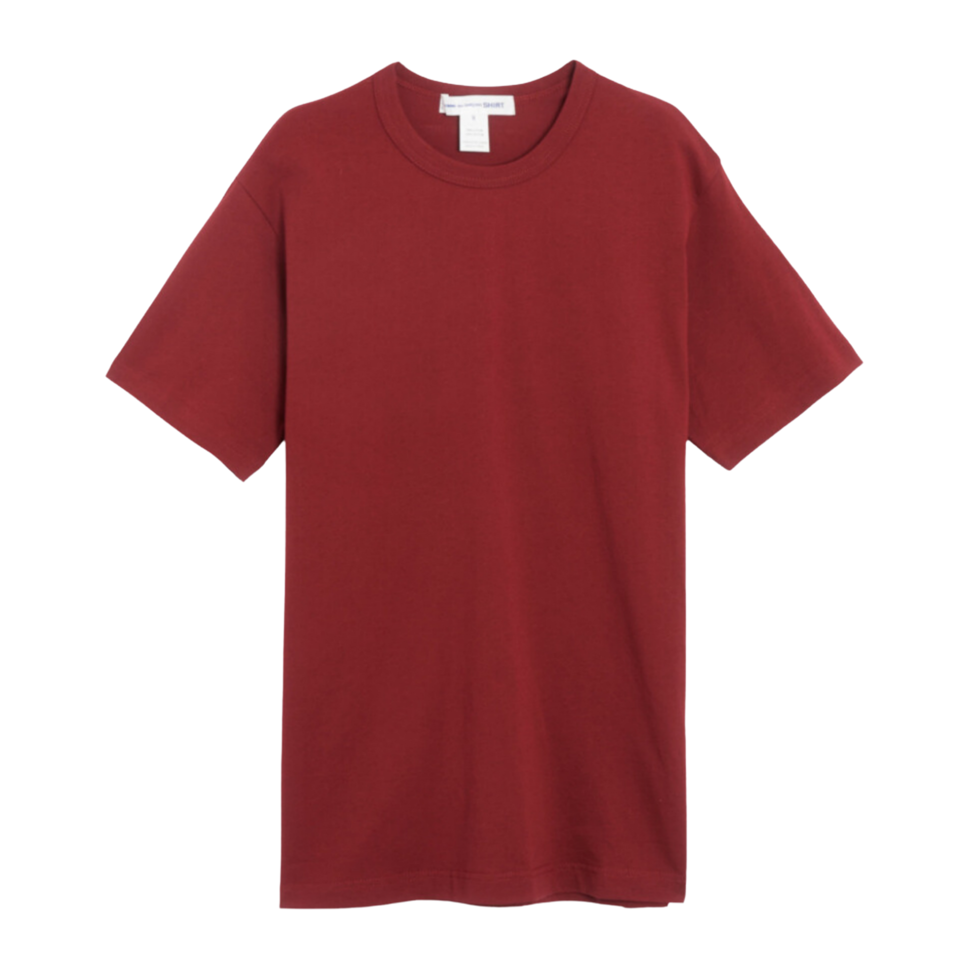 COMME des GARÇONS Shirt Men's Knit T-Shirt - Burgundy