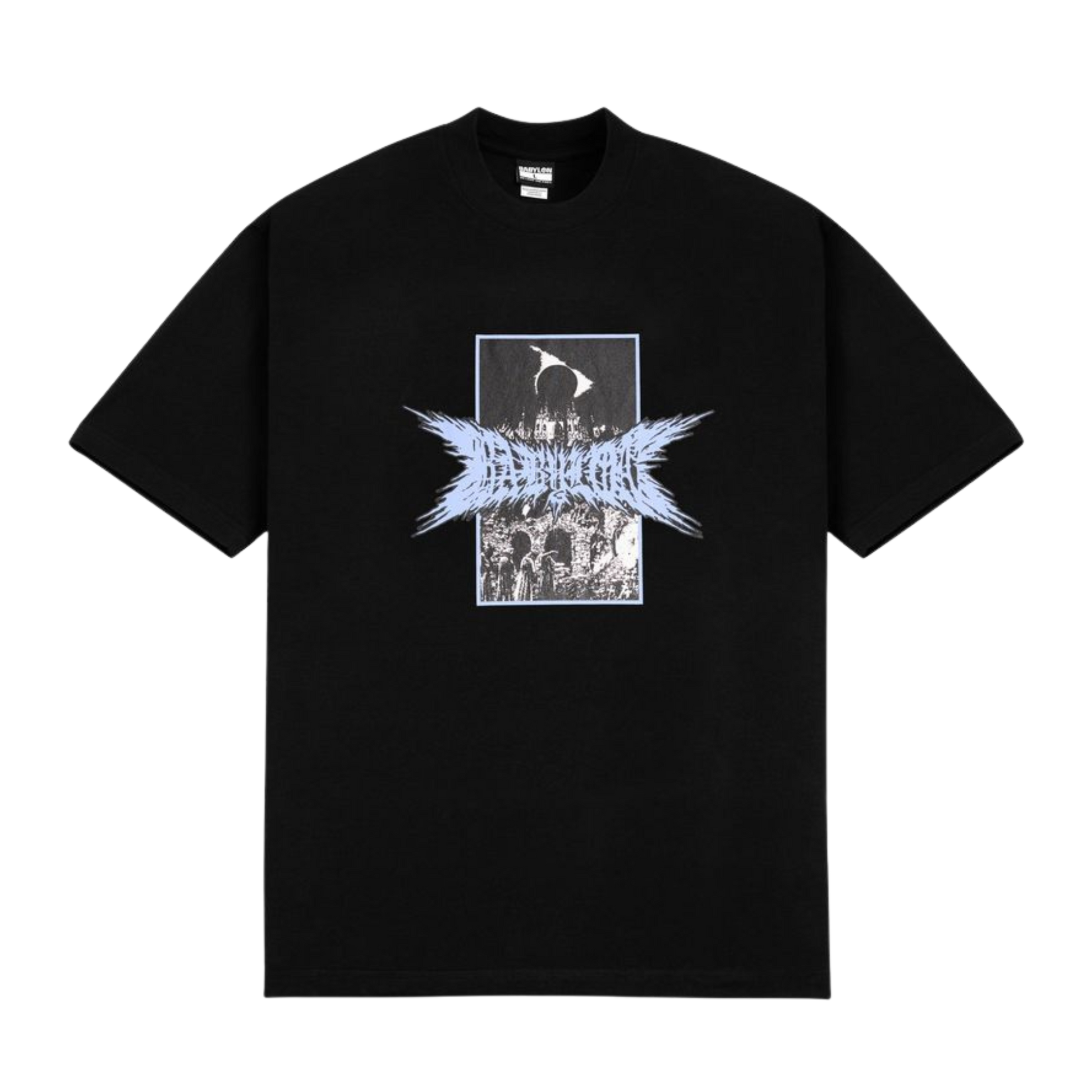 Babylon Black Metal Tee - Jet Black