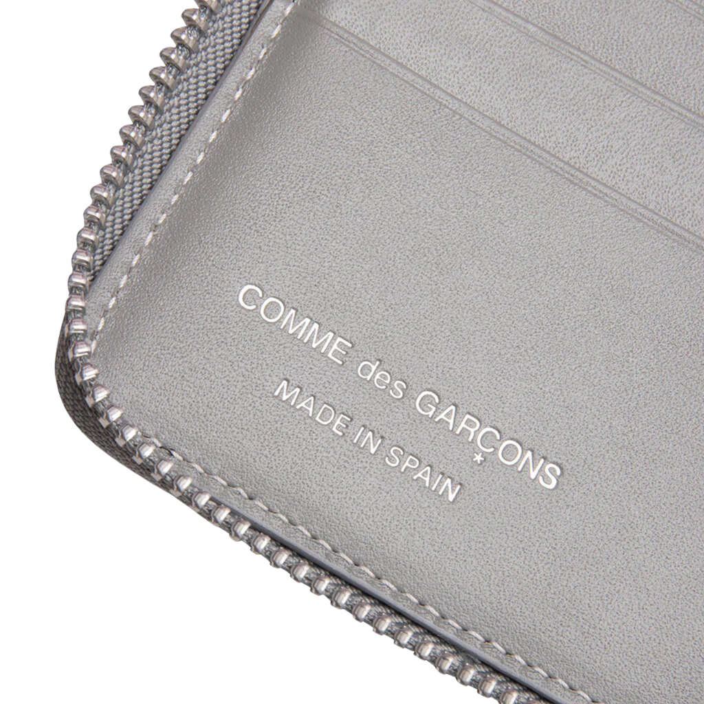 COMME des GARÇONS WALLETS Polka Dots Printed Wallet - Grey