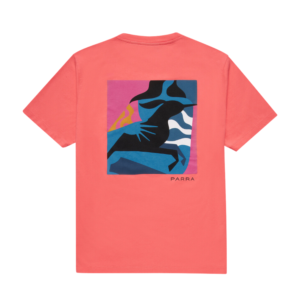 Parra Emotional Neglect T-Shirt - Faded Coral
