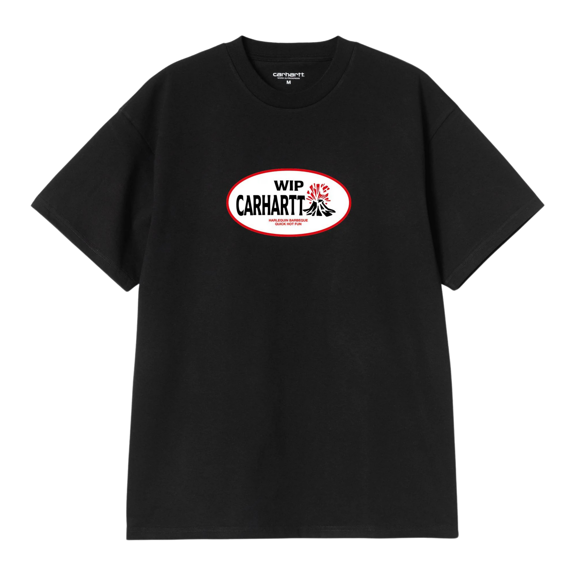 Carhartt WIP S/S Harlequin BBQ T-Shirt - Black