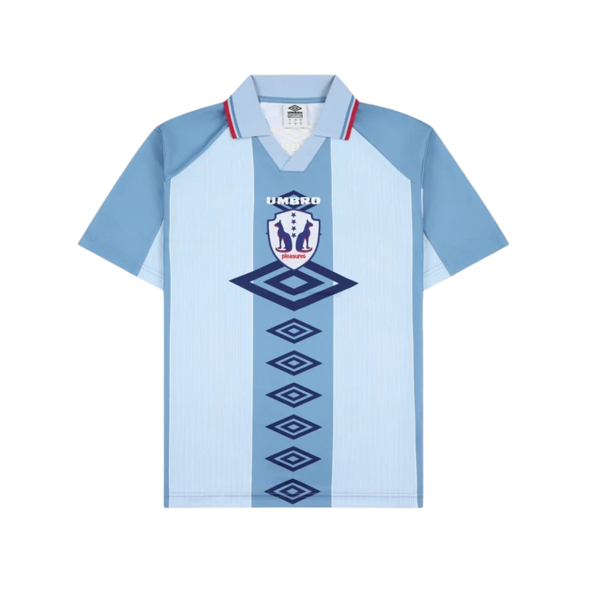 PLEASURES Two Cats Jersey - Blue