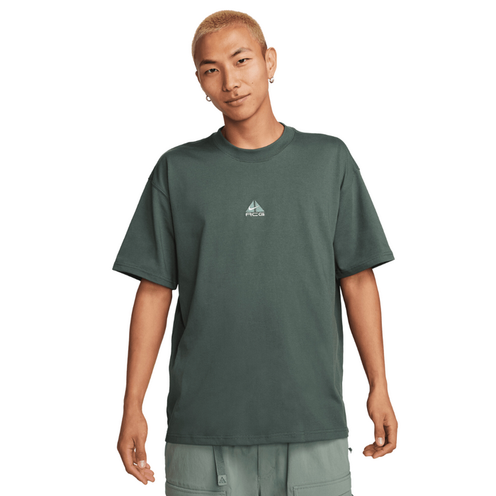 Men's Nike ACG Sustainable Materials Short Sleeve T-Shirt - Vintage Green
