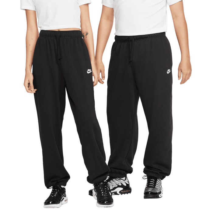 Women's Nike Sportswear Club Fleece Sweatpants - Black/White