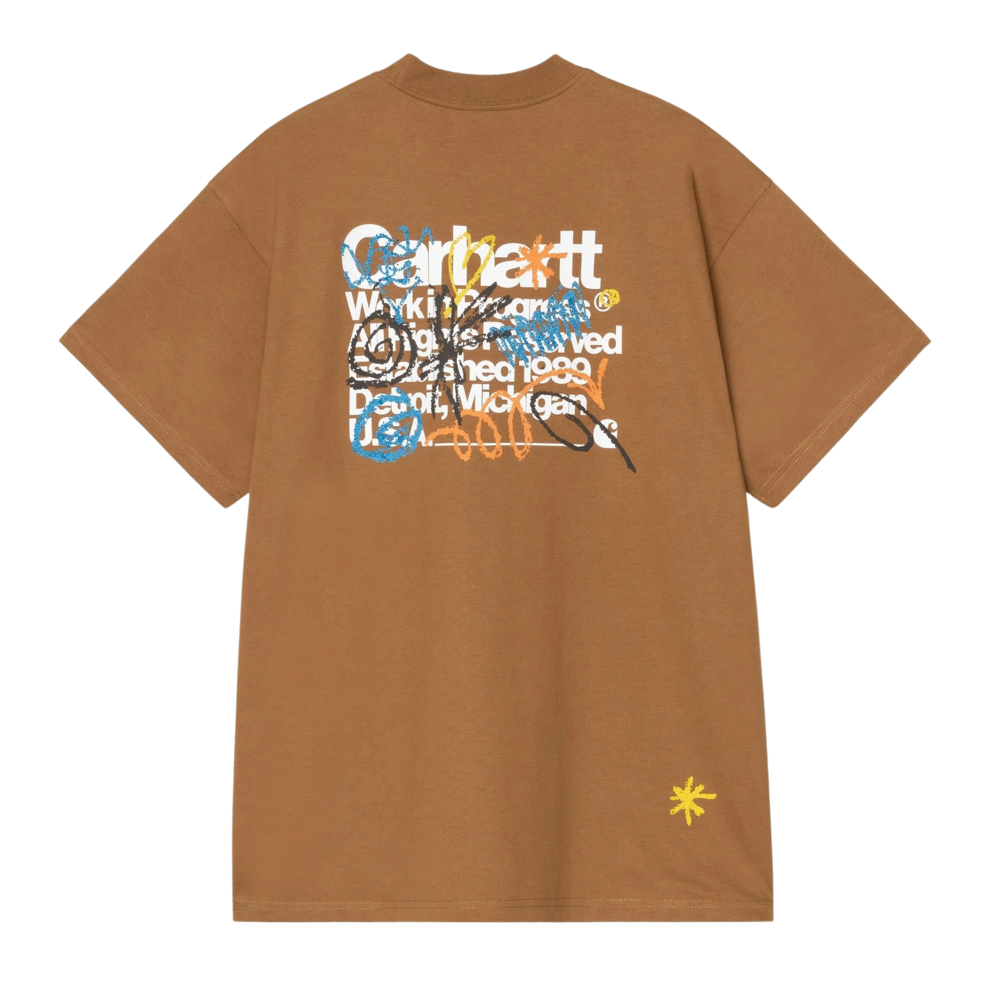 Carhartt WIP S/S Primary T-Shirt - Hamilton Brown