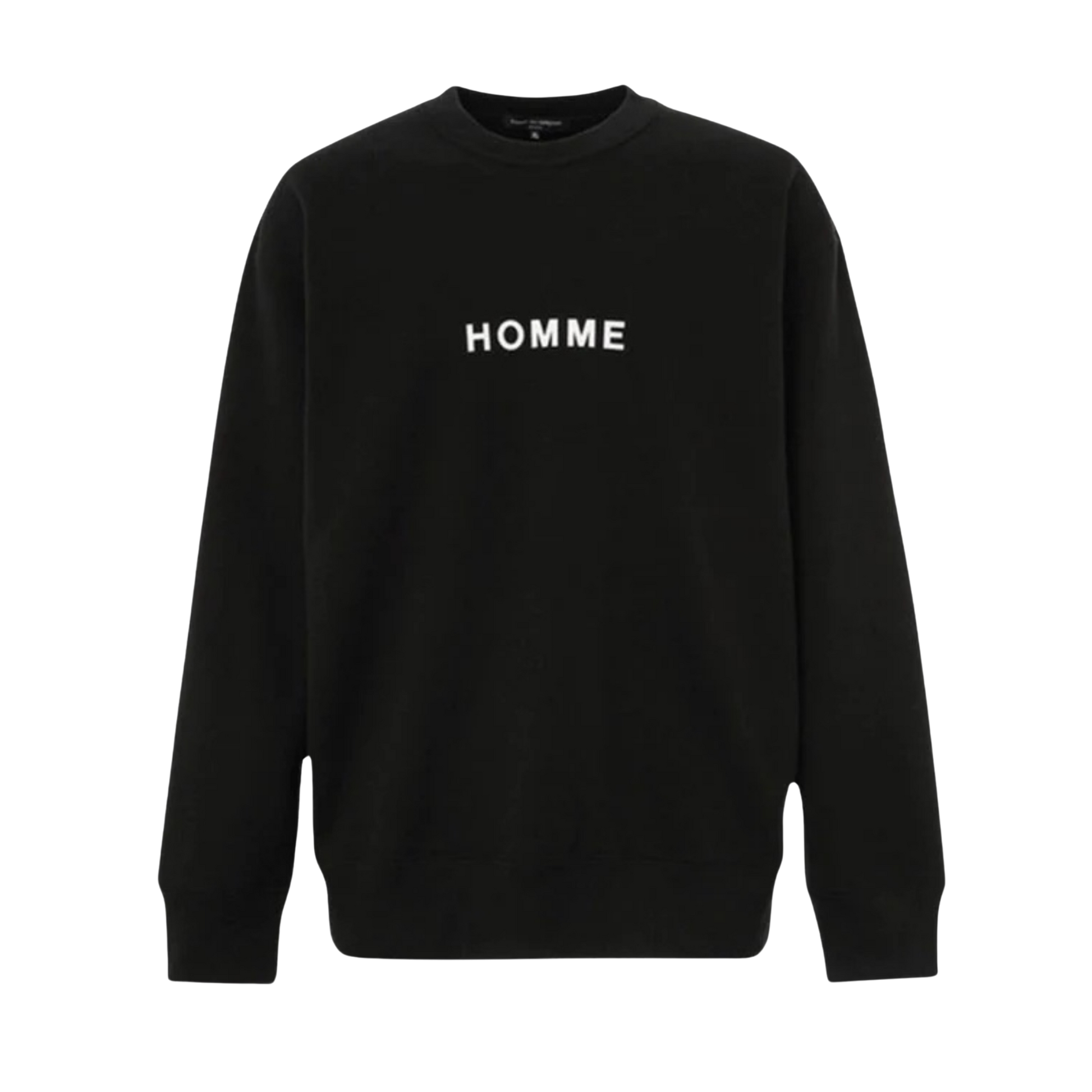 COMME des GARÇONS Homme Logo Pullover Sweatshirt - Black
