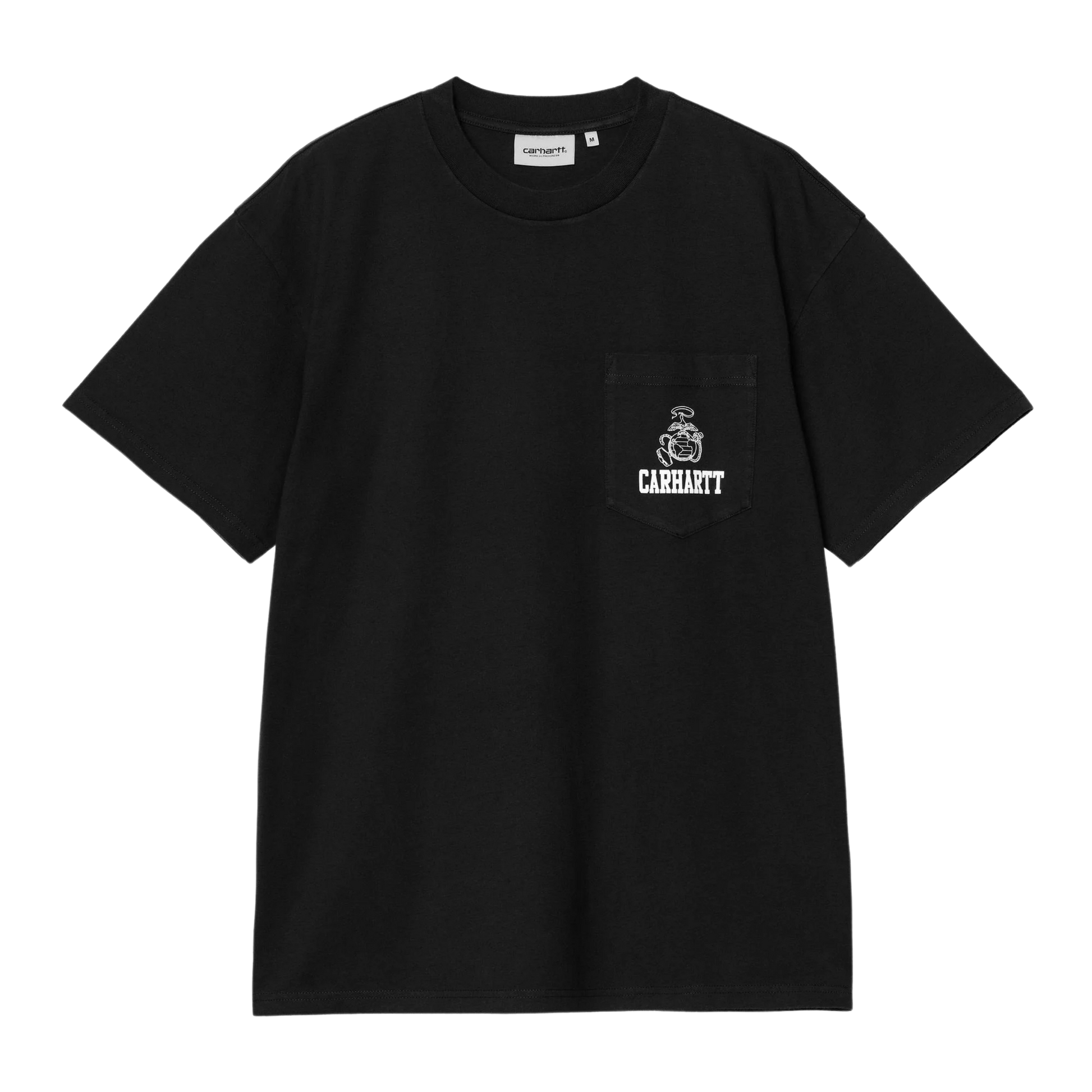 Carhartt WIP S/S Pond Corps Pocket T-Shirt - Black