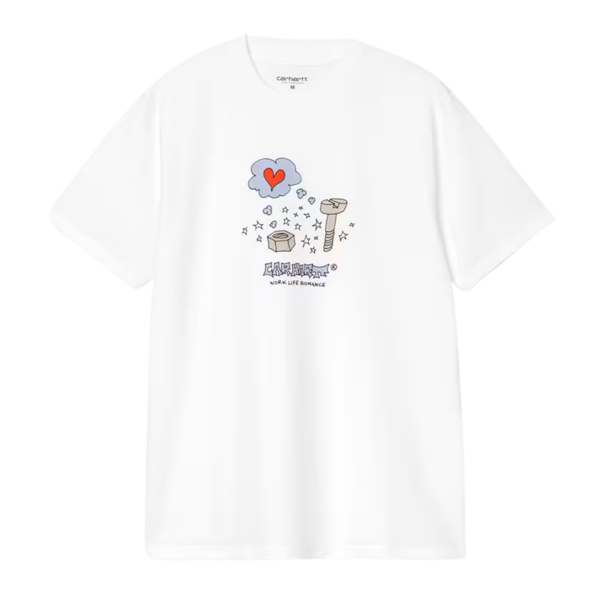 Carhartt WIP Work Life Romance T-Shirt - White