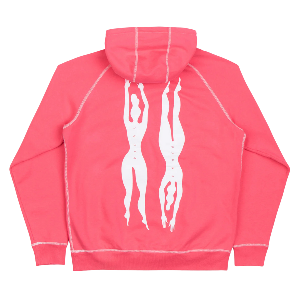 Parra Under Pink Waters Hooded Sweatshirt - Grape