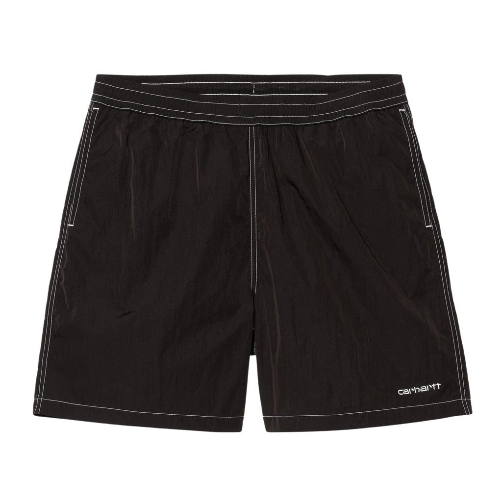Carhartt WIP Canby Swim Trunks - Black/White
