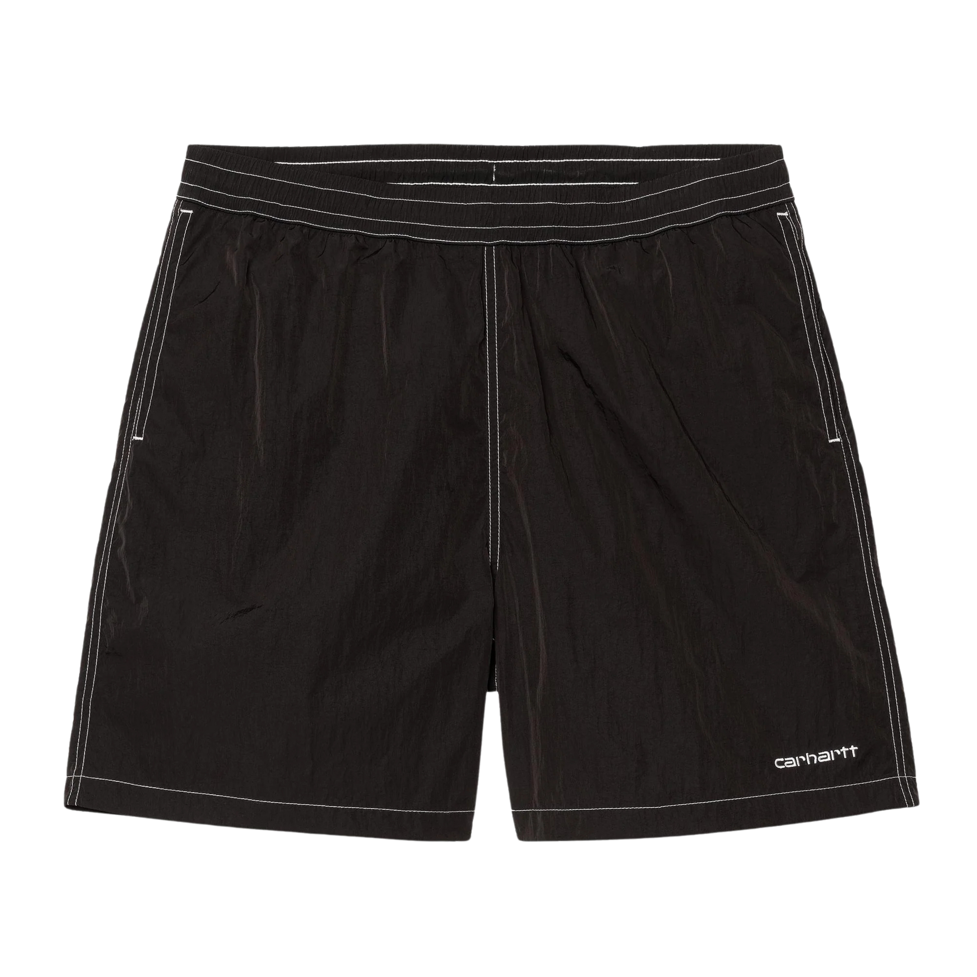 Carhartt WIP Canby Swim Trunks - Black/White