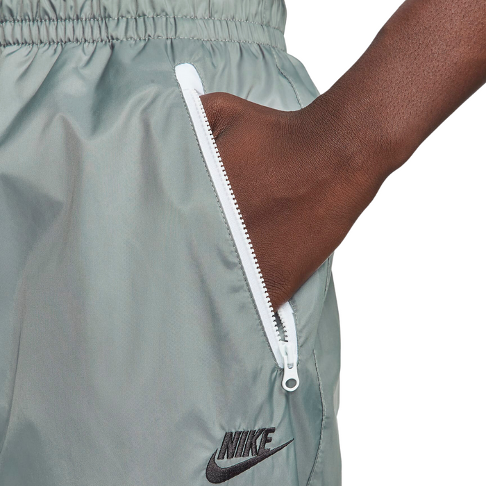 Men's Nike Windrunner Woven Lined Pants - Smoke Grey/White/Black