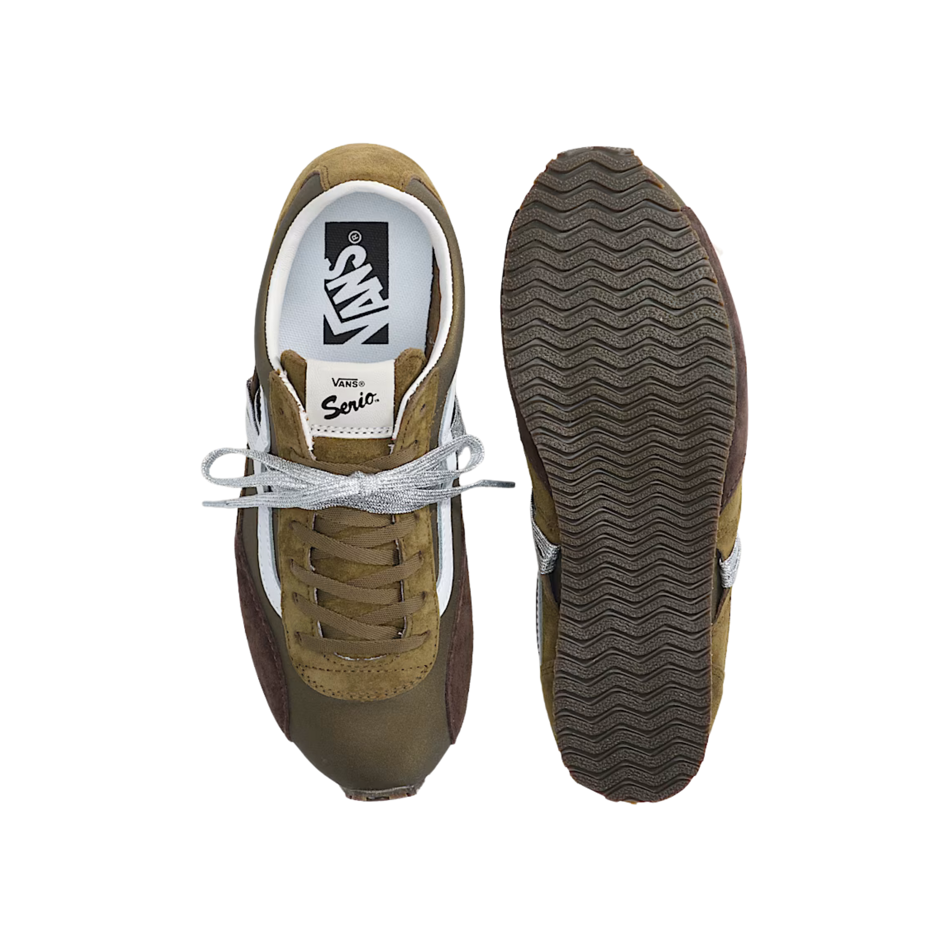 Women's Vans OTW LX SLP Trainer - Pig Suede Olive