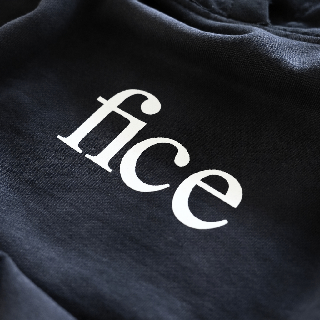 FICE Premium Heavyweight Hoodie 2.0 - Vintage Black/White