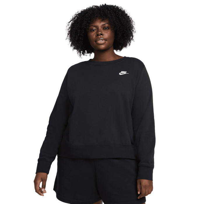 Women's Nike Sportswear Club Fleece - Black/White