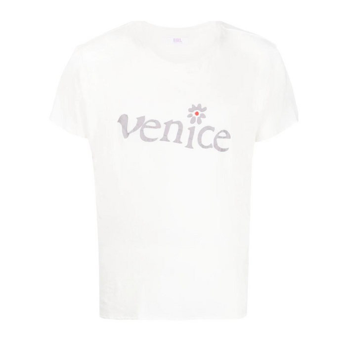 ERL Unisex Venice Knit TShirt - White
