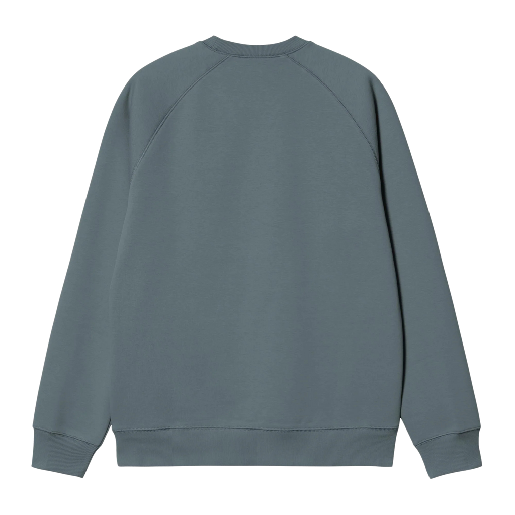 Carhartt WIP Chase Sweatshirt - Cozy Blue/Gold