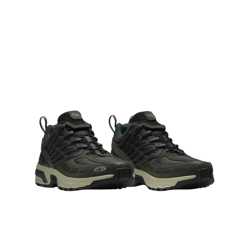 Salomon ACS Pro Leather - Peat/Deep Lichen Green/Green Haze