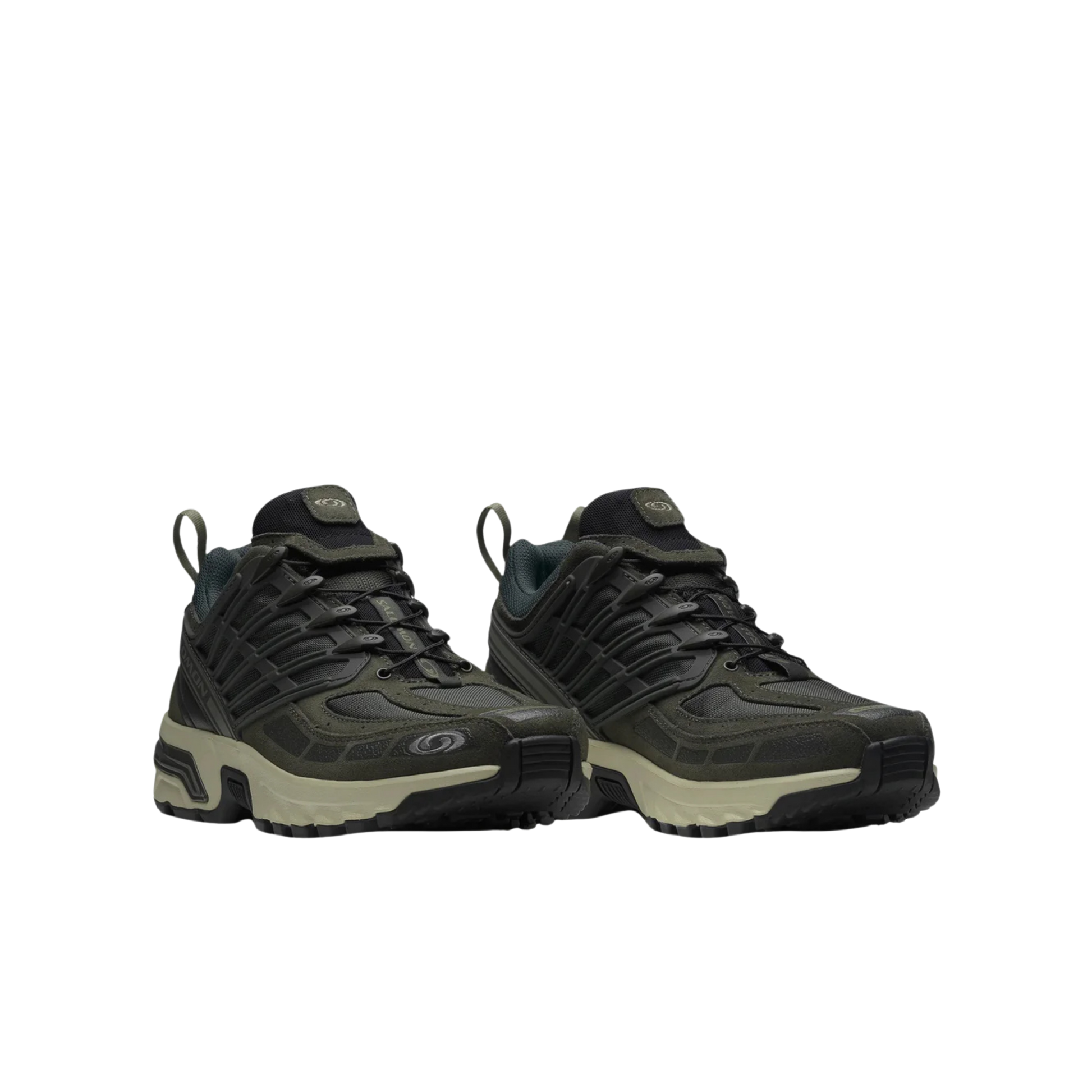 Salomon ACS Pro Leather - Peat/Deep Lichen Green/Green Haze