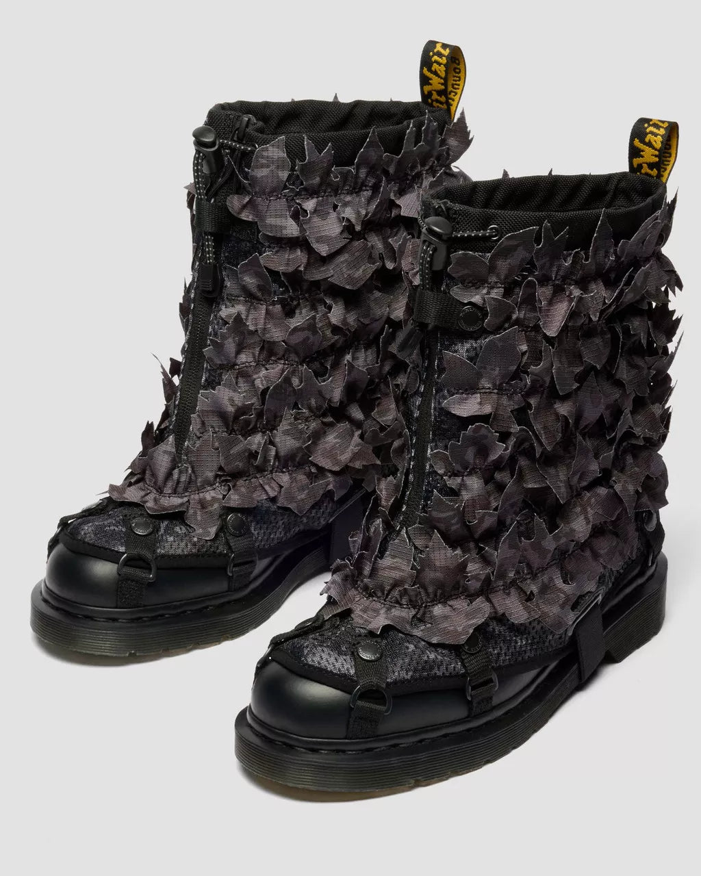 Dr. Martens x Babylon 1460 Smooth Camo Print Mesh - Black