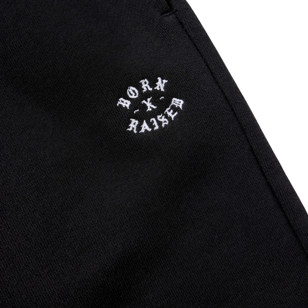 Born X Raised Micro Rocker Sweatpants - Black
