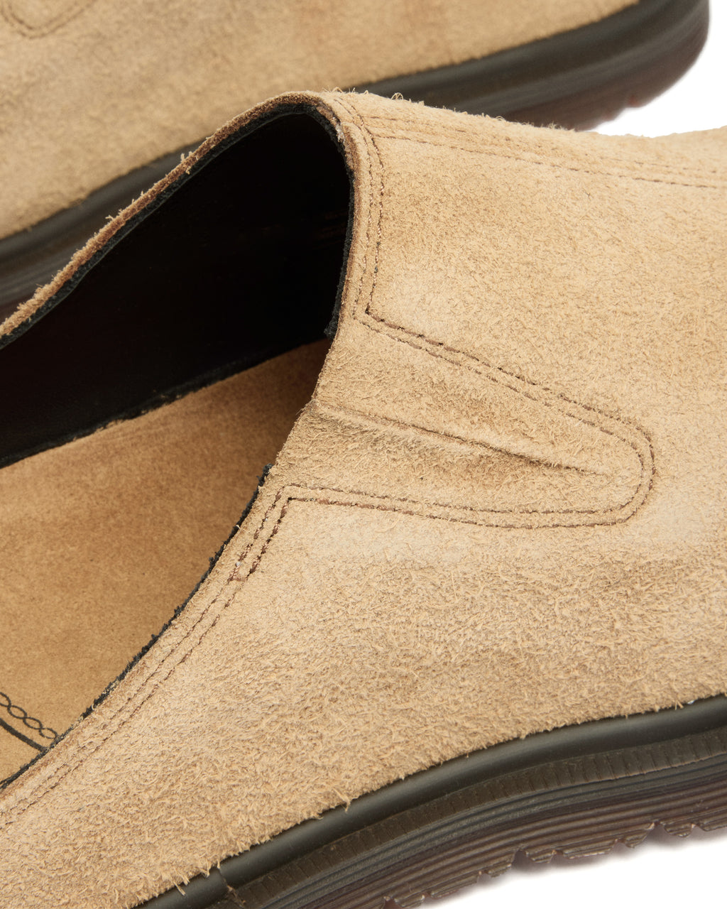 Dr. Martens San Mule Hairy Suede - Savannah Tan