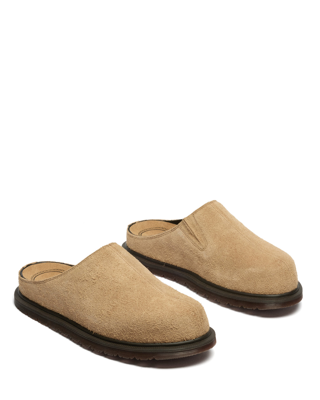 Dr. Martens San Mule Hairy Suede - Savannah Tan