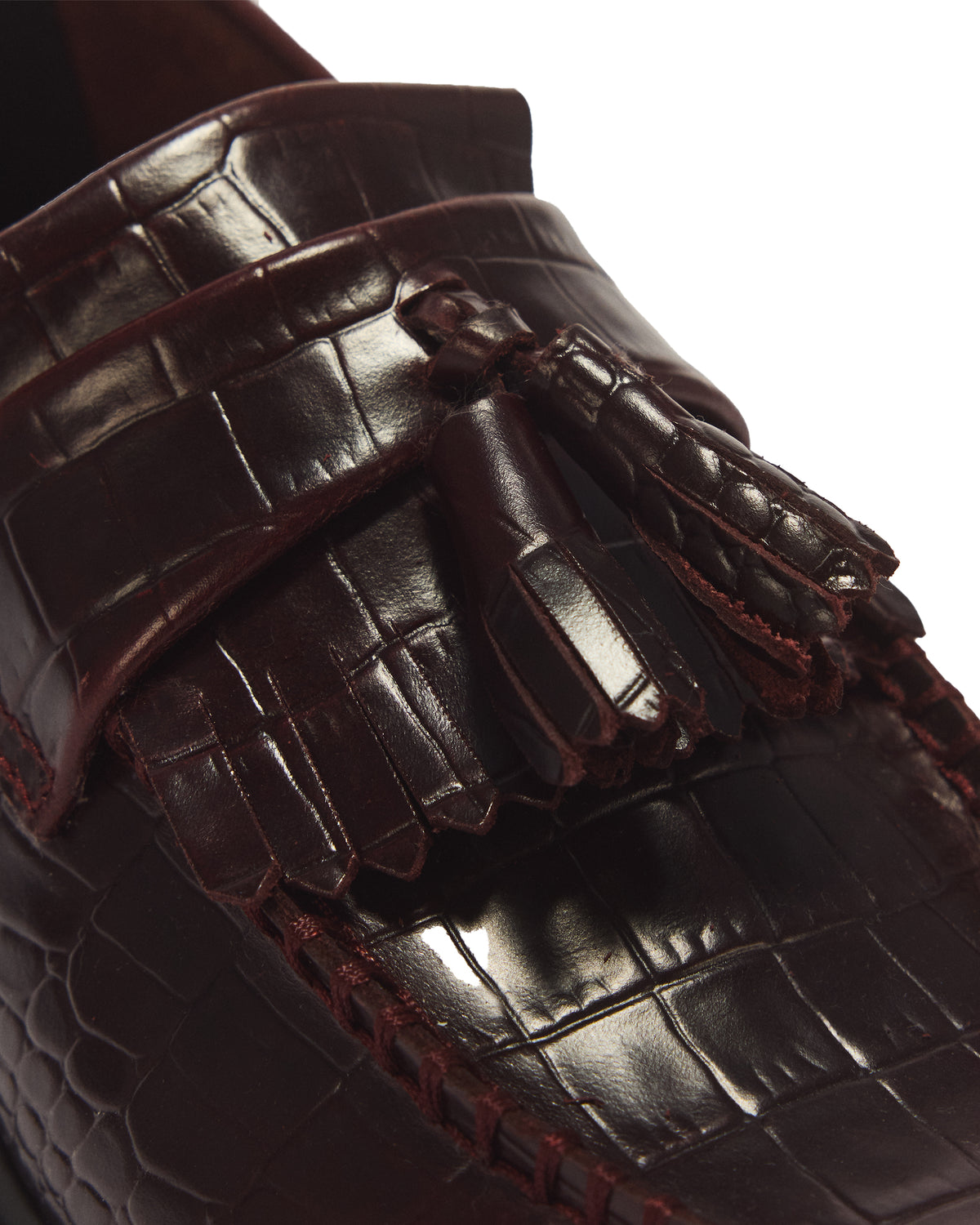 Dr. Martens Adrian Croc Loafer - Spiced Brown Atlas