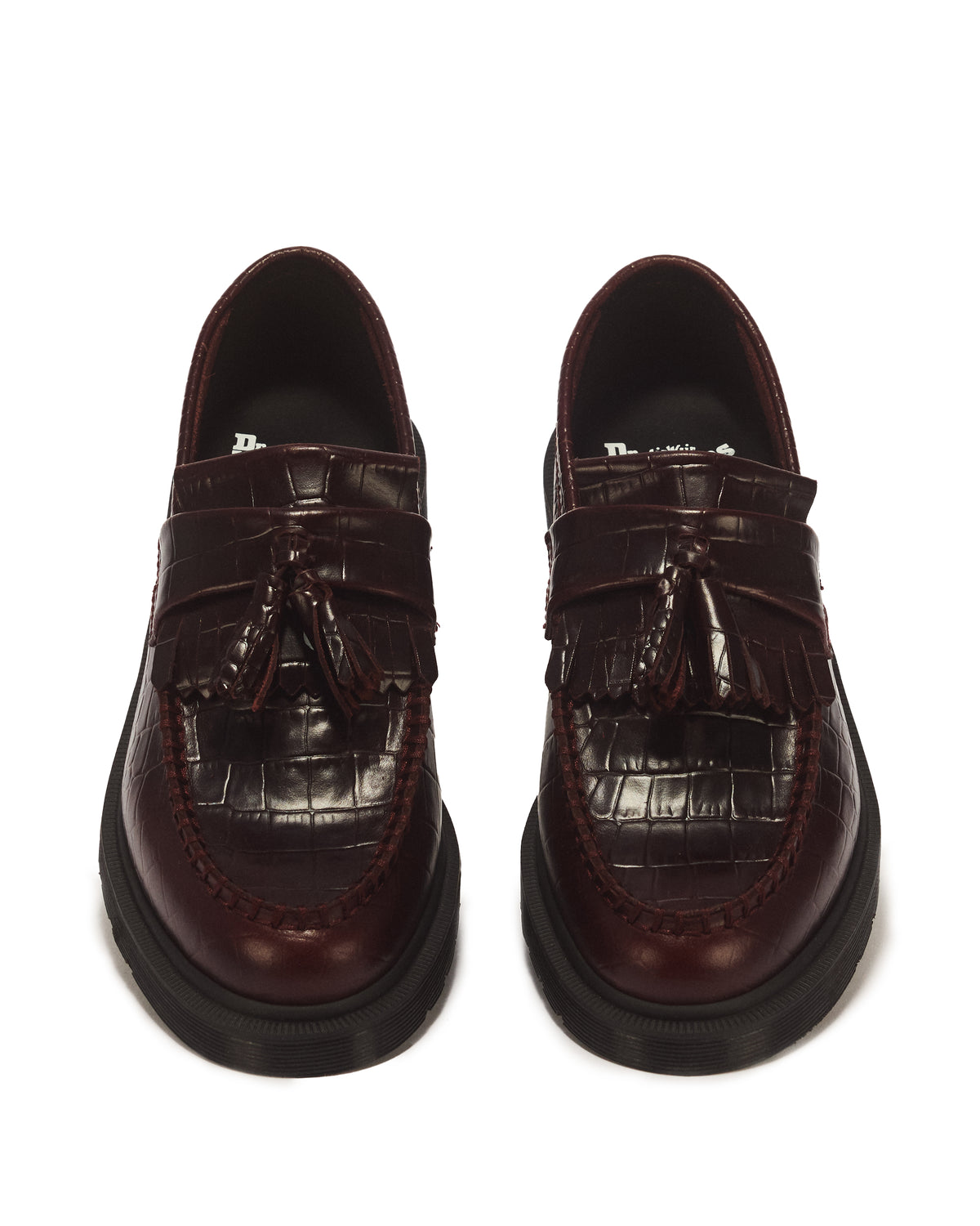 Dr. Martens Adrian Croc Loafer - Spiced Brown Atlas