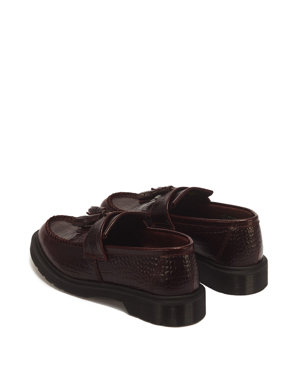 Dr. Martens Adrian Croc Loafer - Spiced Brown Atlas