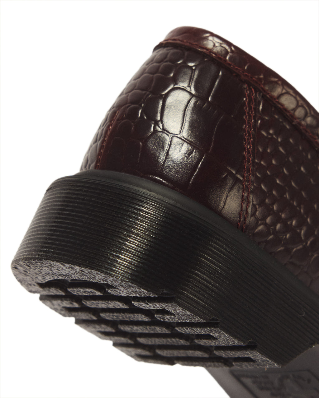 Dr. Martens Adrian Croc Loafer - Spiced Brown Atlas