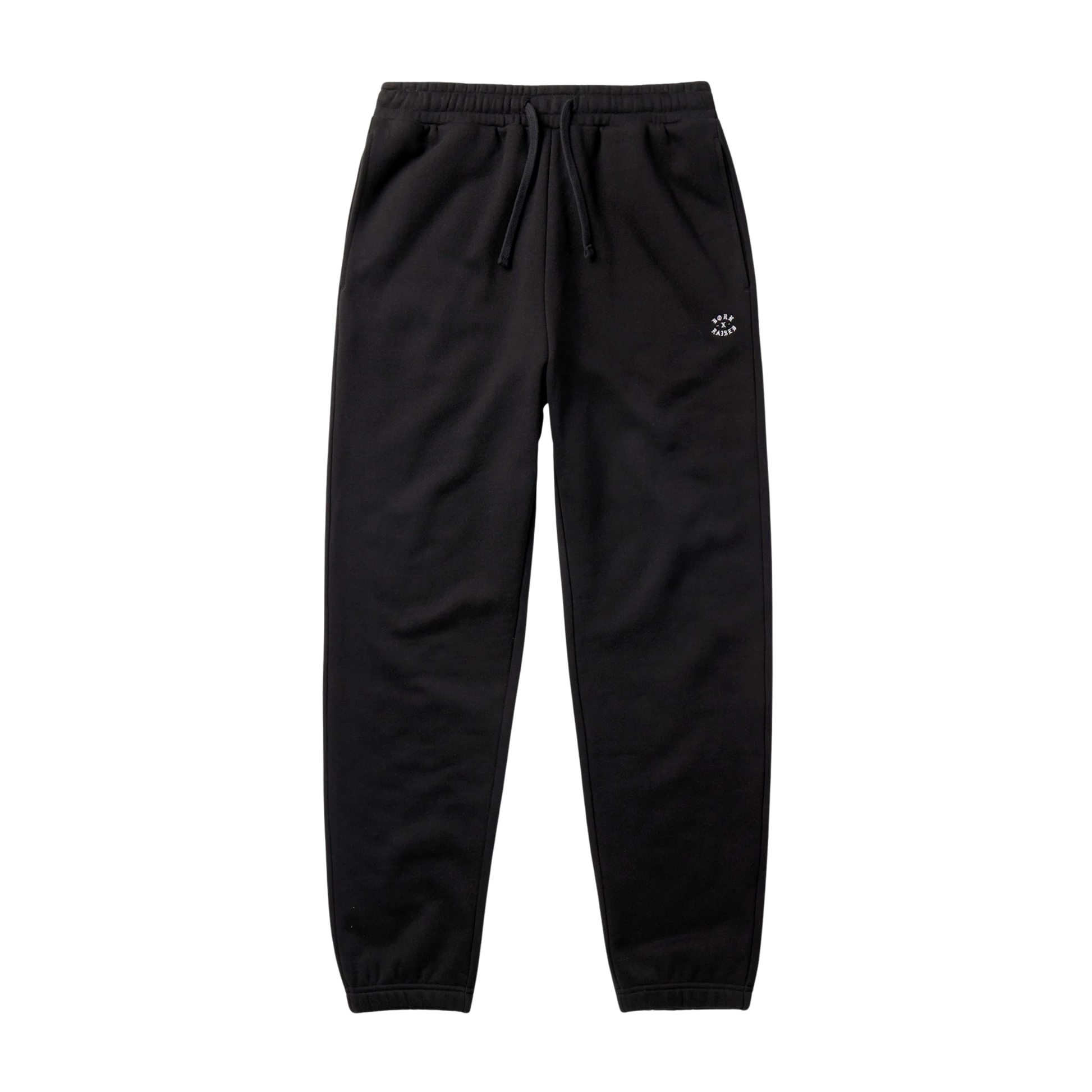 Born X Raised Micro Rocker Sweatpants - Black