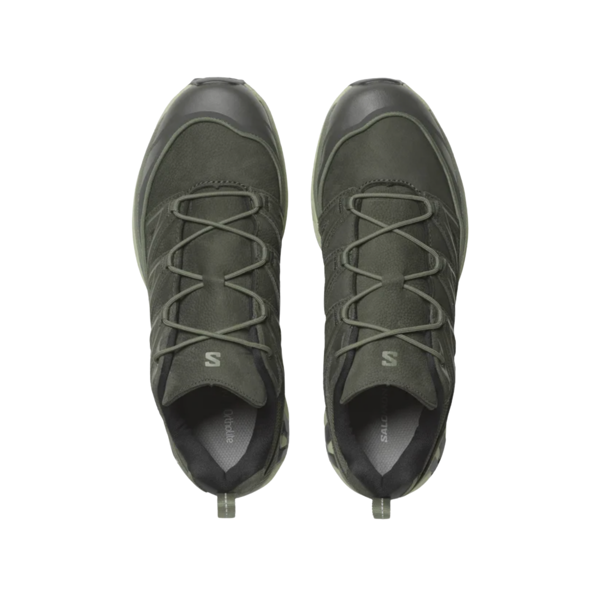 Salomon XT-6 Expanse Leather - Peat/Deep Lichen Green/Green Haze