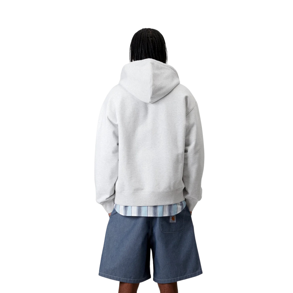 Carhartt WIP Hooded WIP Sweat Jacket - Ash Heather