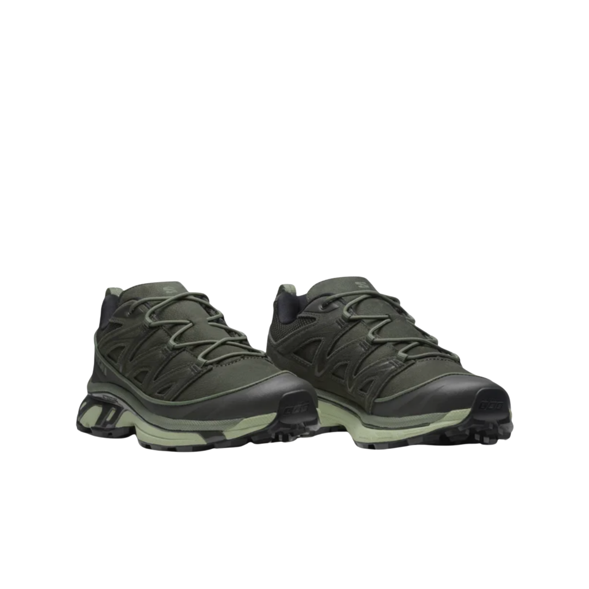 Salomon XT-6 Expanse Leather - Peat/Deep Lichen Green/Green Haze