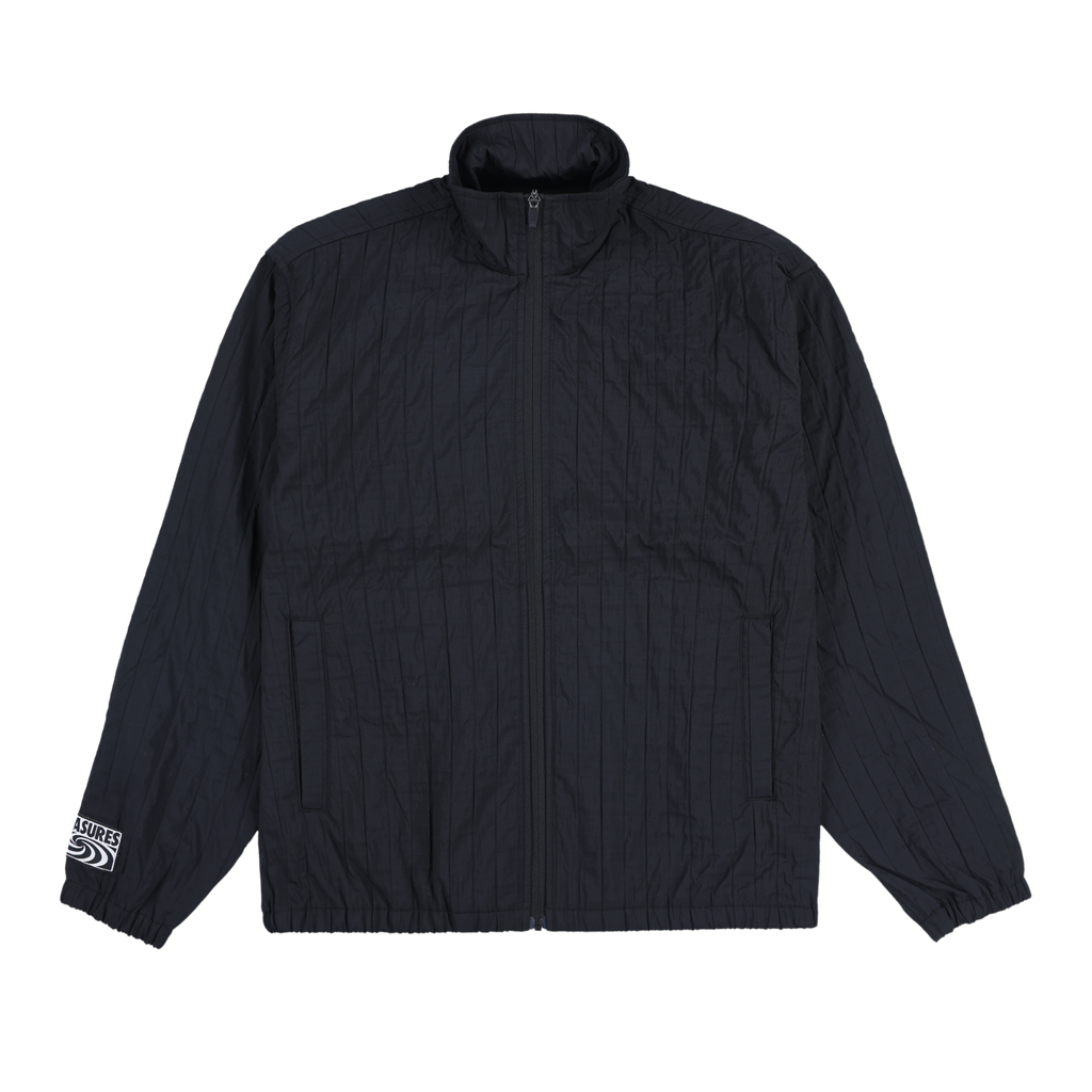 Pleasures Rescue Pleated Track Jacket - Black