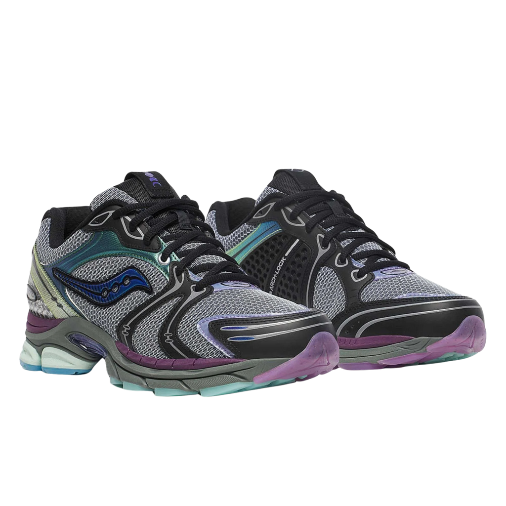 Men's Saucony ProGrid Triumph 4 - Navy/Burgundy/Marine