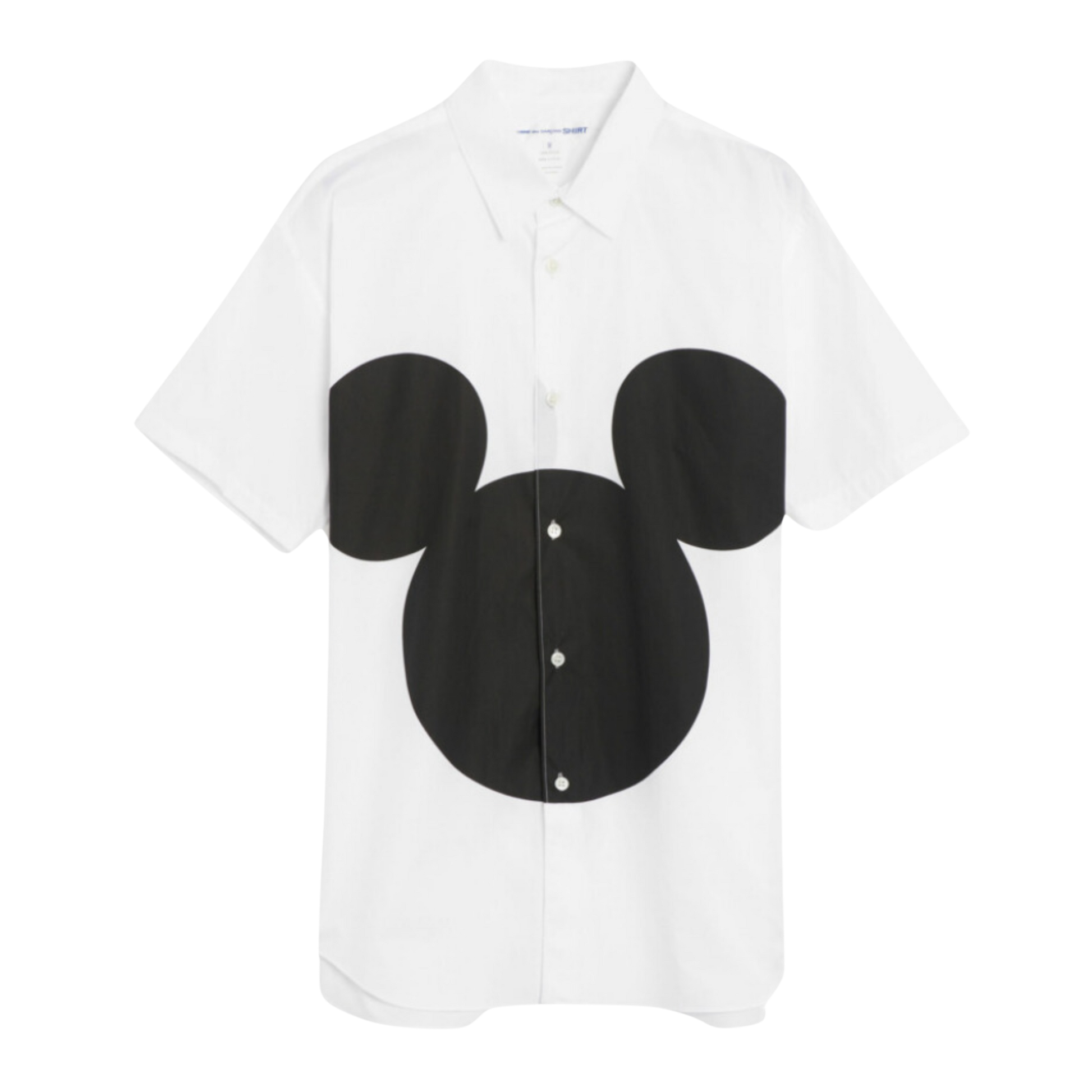 COMME des GARÇONS Mickey Mouse Button Up - White