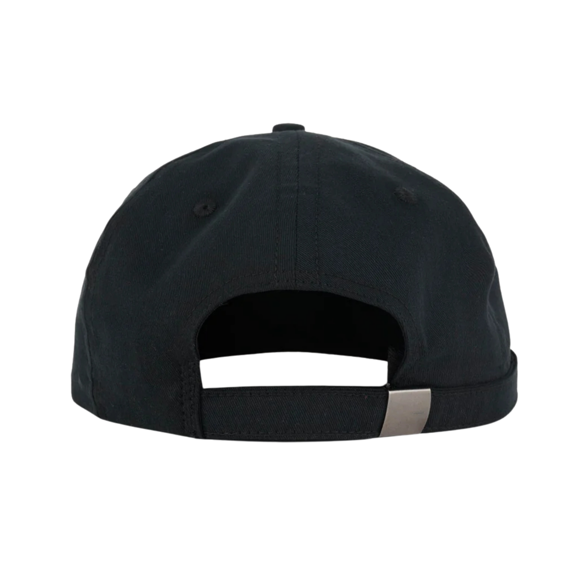 Brain Dead Extended Strap 6 Panel Logohead Hat - Black