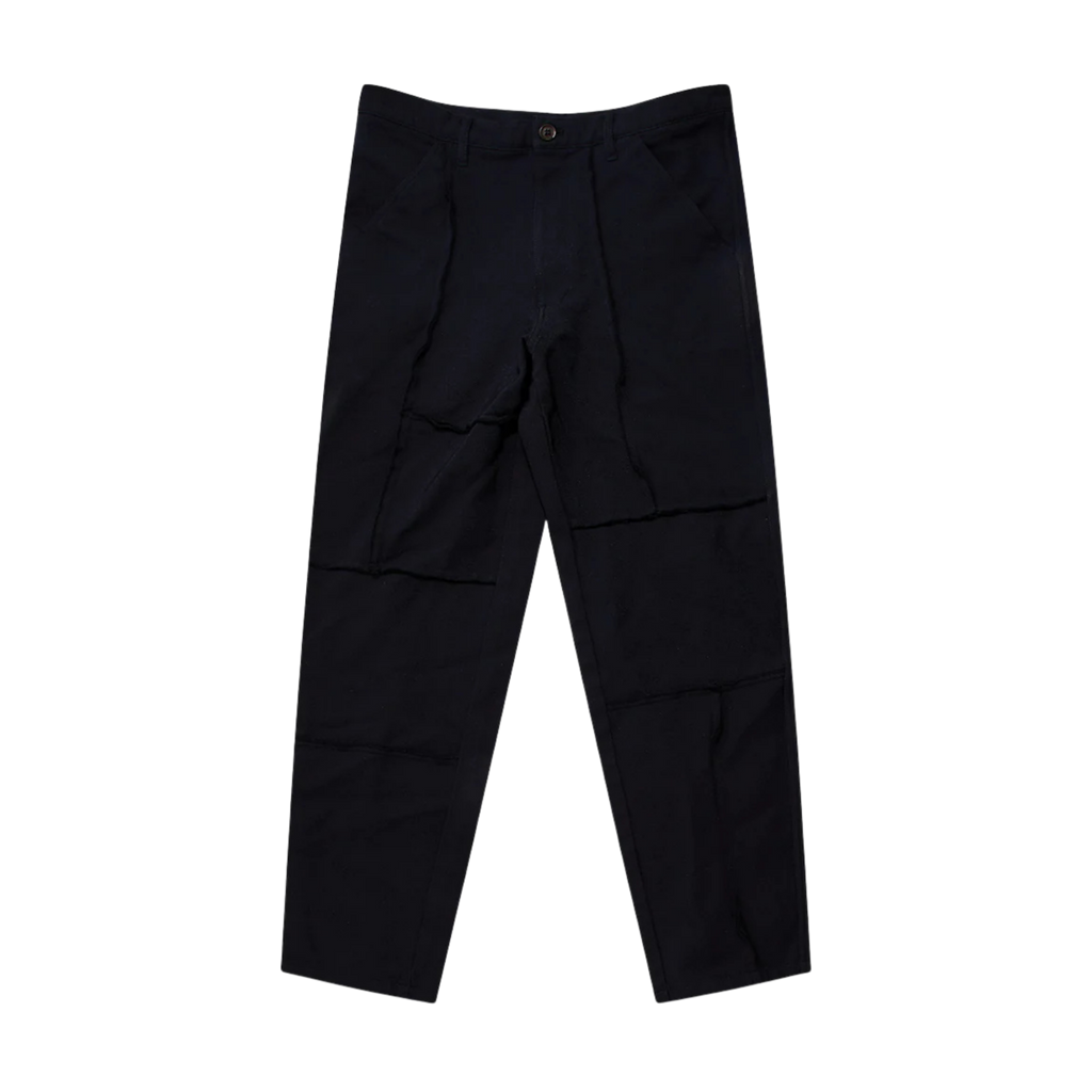 COMME des GARÇONS Shirt Raw Hem Trousers - Black