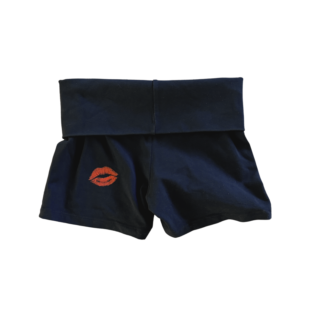 FICE Kiss Yoga Short - Black/White/Red