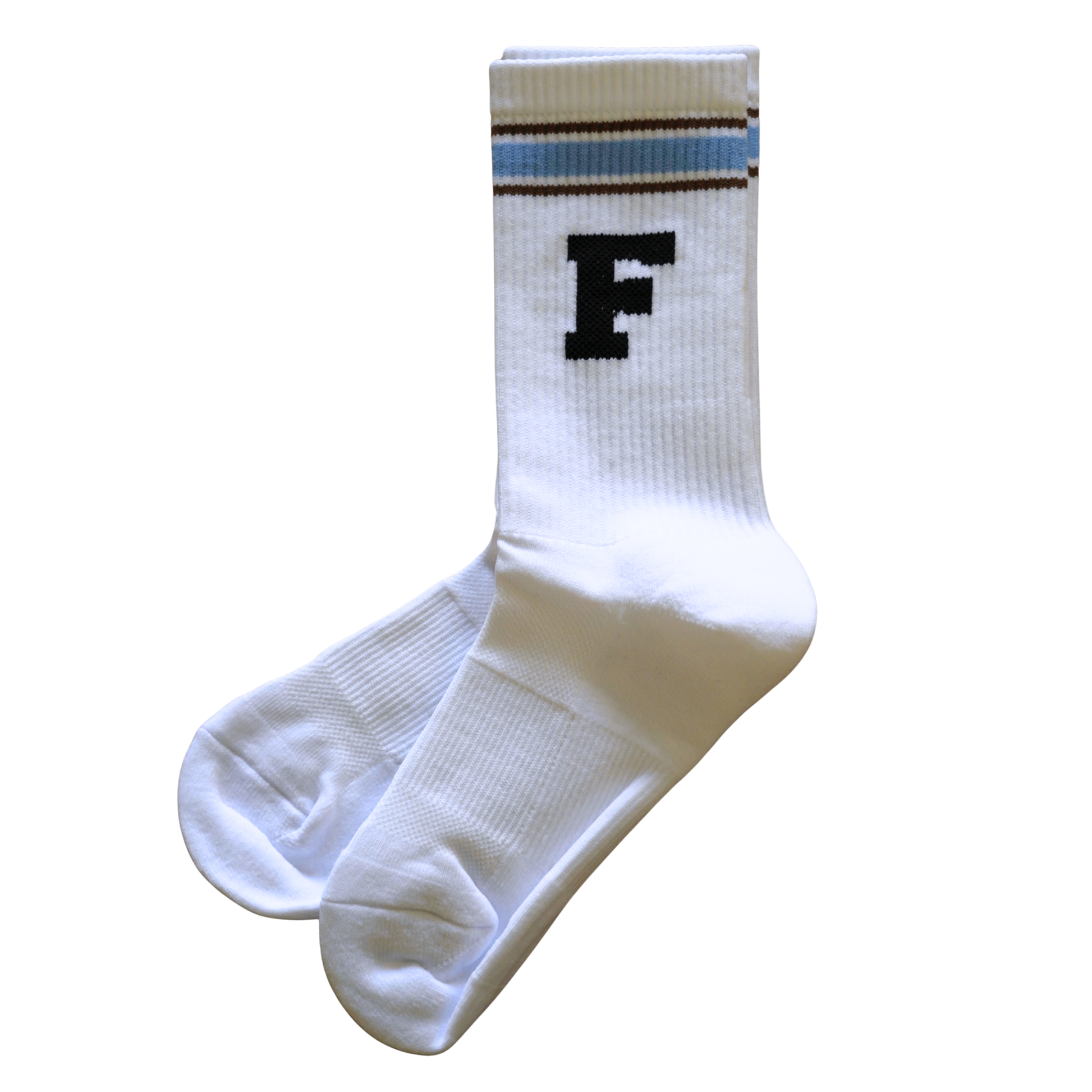 FICE University Cotton Performance Sock - Mammoth Blue/Earth/Black/White