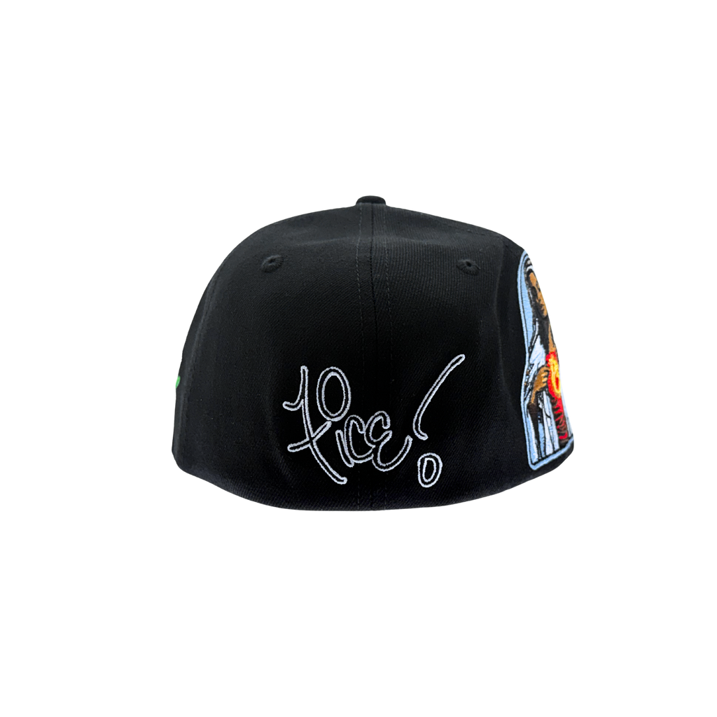 Fice "F" Fitted Hat - BLACK