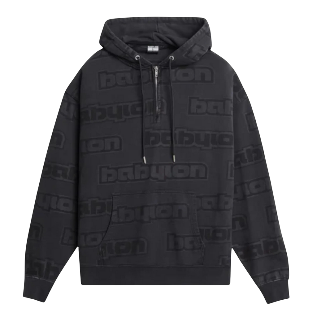 Babylon All Over Hoodie - Black